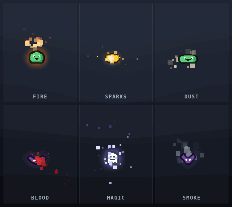 Pixel Juice Studio Particles